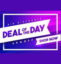 Colorful Deal Of The Day Banner