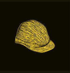 Hat Worker Protection Artwork Design