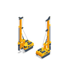 Isometric Track Drilling Machine Drilling Tractor