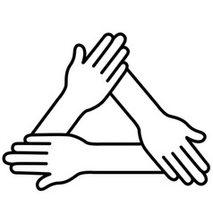 Teamwork Hand Icon