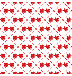 Canada Red Maple Leaf Patter