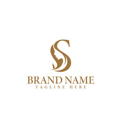 Feminine Style Letter S Premium Logo