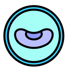 Bean Icon Flat