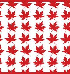 Canada Red Maple Leaf Patter