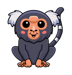 Cute Pygmy Marmoset Monkey Cartoon