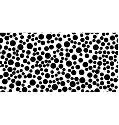 Poka Dot Black And White Noise Seamless Pattern