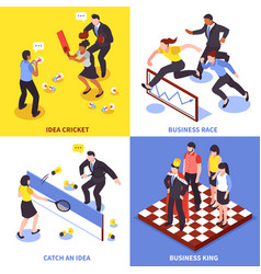 Competition Business Icon Set