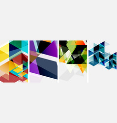 Colorful Bright Triangles With Various Colors And