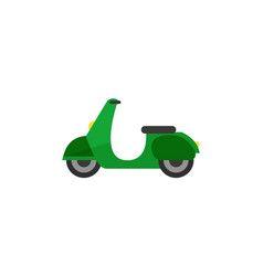 Green Motorbike