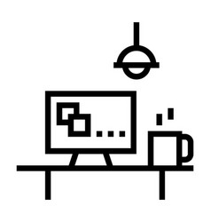 Office Desk Icon