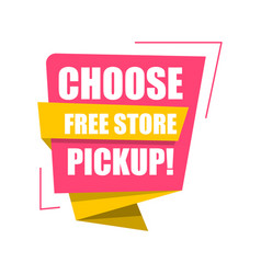 Tag Choose Free Store Pickup