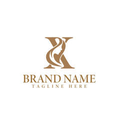 Feminine Style Letter X Premium Logo