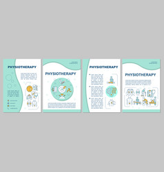 Physical Therapy Mint Brochure Template