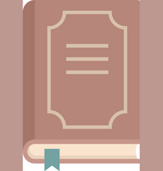 Prosecutor Book Icon Flat Isolated