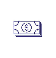 Bank Line Icon