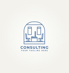 Minimalist Business Consulting Logo Template