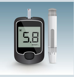 Digital Blood Glucose Testing Kit With Injection