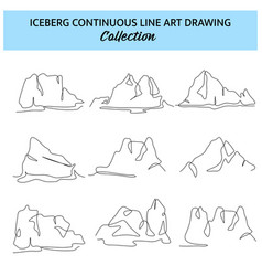 Slopes Drawing Modern Flat