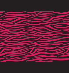 Zebra Red Abstract Seamless Pattern Colorful