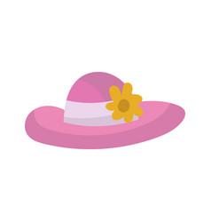 Summer Cap Or Cartoon Hat And Sunhat Icon Beach