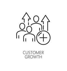 Customer Growth Content Delivery Network Icon