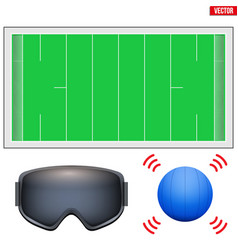 Paralympic Sport Goalball Field And Equipment