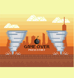 Pixel Art Game Over