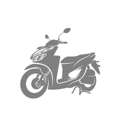 Motorcycle Logo Design Template Scooter Matic