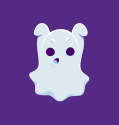 Cartoon Cute Kawaii Halloween Ghost Saying Boo