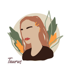 Taurus Zodiac As Fashionable Woman Female