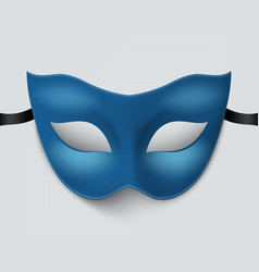 Blue Super Hero Mask Face Character