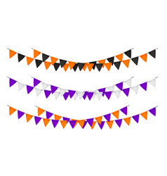 Halloween Holiday Garland Pennants And Flags Decor