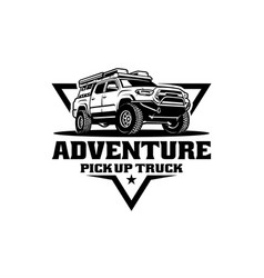 Pick Up Truck Adventure Logo Design