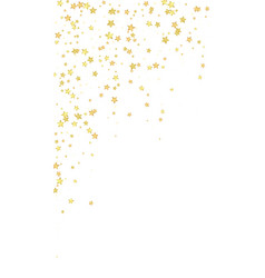 Magic Stars Overlay Gold Stars Scattered