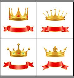 Crown Regal Power And Banner