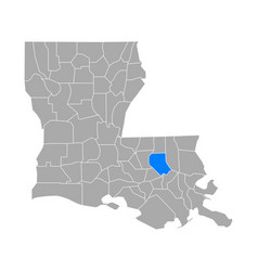 Map Livingston In Louisiana