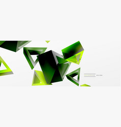 Triangle Abstract Background 3d Basic