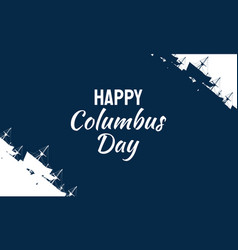 Columbus Day Background Design