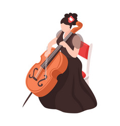 Isometric Cello Player