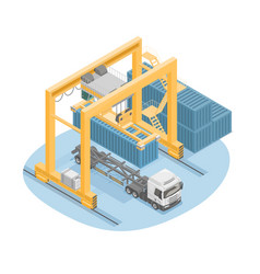 Quayside Container Crane Logistics Business