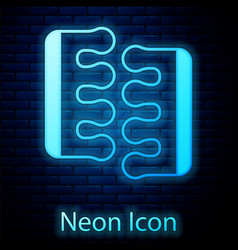 Glowing Neon Toe Separator For Pedicure Icon