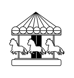 Line Mechanical Horse Ride Carnival Game