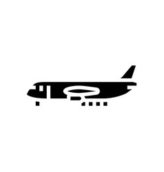 Cargo Plane Airplane Aircraft Glyph Icon