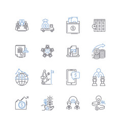 Performance Measurement Line Icons Collection