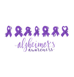 Alzheimers Awareness Month November Handwritten