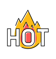 Hot Fire Color Icon