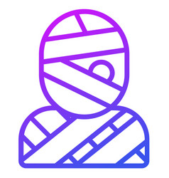 Dangerous Mummy Outline Icon