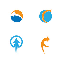 Faster Arrow Logo Template