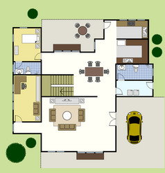 Floorplan Architecture Plan House Ground Floor