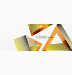 Triangle Abstract Background 3d Basic